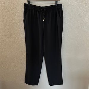Vince Camuto Black Drawstring Pants with Pockets Size Medium